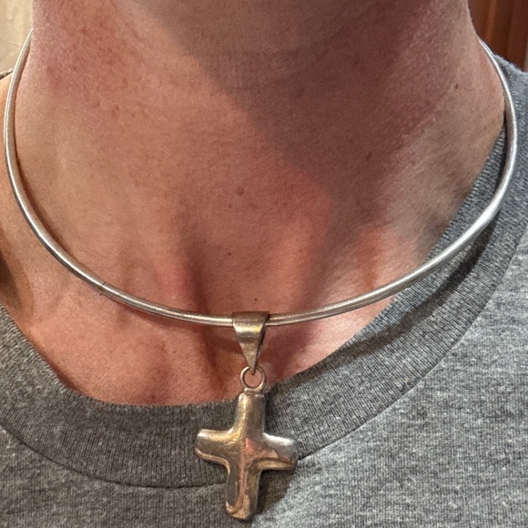 Sterling Silver Necklace with Pendents - Picture 5 of 9